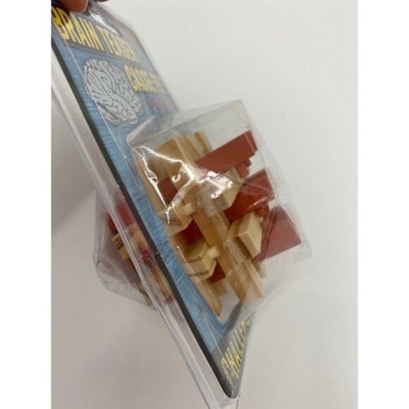 Brain Teaser 3D Wooden Puzzle Toy NEW Kids Adults Fun Thinking Game - Picture 4 of 5